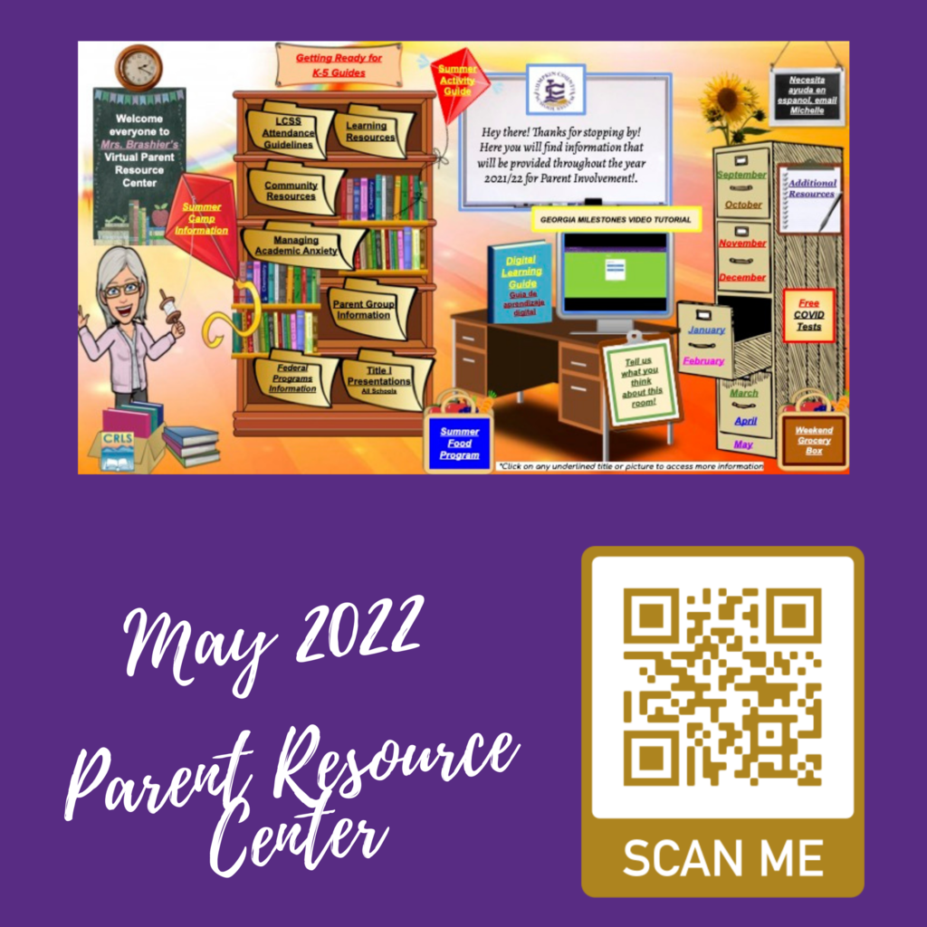 May 2022 Parent Resource Center